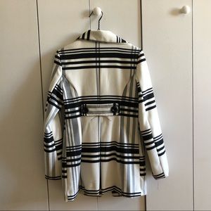 I.N. San Francisco Jackets & Coats - I.N. San Francisco Plaid Pea Coat I.N. San Francisco Jackets & Coats - I.N. San Francisco Plaid Pea Coat